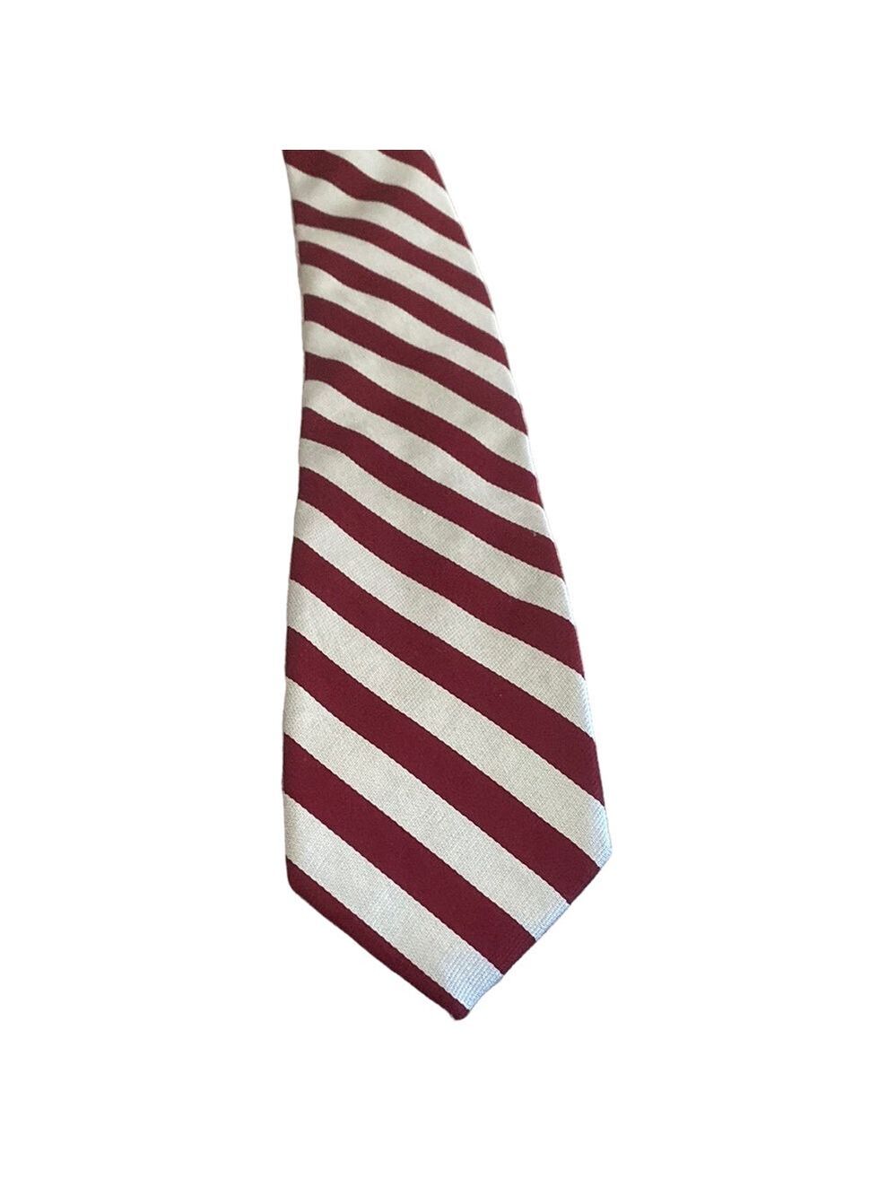 Boston Traders  Striped Tie – Classic Silk Necktie